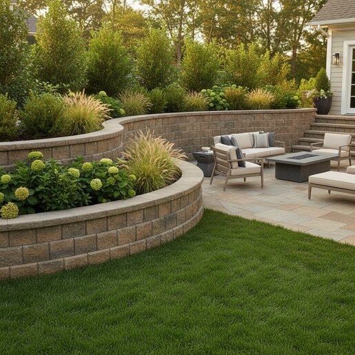 Allan Block Jumbo Retaining Wall Block 6 Degree Rocky Mountain 7-3
